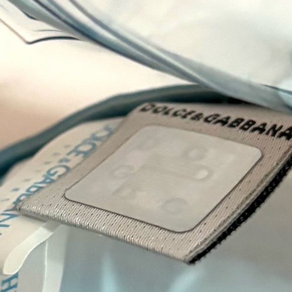 Dolce Gabbana Transparent leather trimmed , PVC Blue Tote Bag - Picture 10 of 12